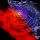 One simulation of colliding neutron stars